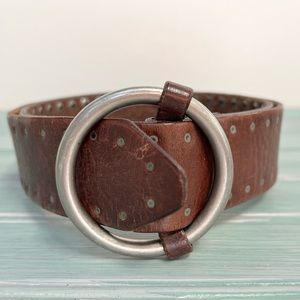 J Crew Leather Belt Made in England